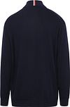 Tommy Hilfiger Big & Tall Half Zip Trui Navy Product / Achterkant