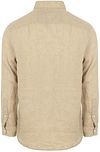Tommy Hilfiger Camicia Casual Lino Beige Product / Achterkant