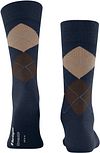 Burlington Calcetines de lana Edinburgh Azul 6121 Product / Achterkant