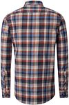 Casa Moda Overhemd Ruiten Herringbone Multicolour Product / Achterkant