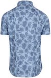 Desoto Short Sleeve Hemd Druck Bleached Denim Product / Achterkant
