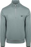 Køb Fred Perry Half Zip Trøje Blå | Suitable