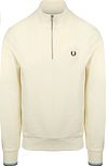 Fred Perry Pull Demi-Zip Ecru commander en ligne | M3574-Z46 | Suitable Luxembourg