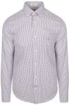 Gant Casual Hemd Poplin Ruit Blauw Rood 3250214-604 kopen | Suitable