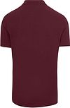 King Essentials The Rene Polo Bordeaux Product / Achterkant