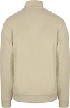 Lyle & Scott Sweat Half Zip Greige Product / Achterkant