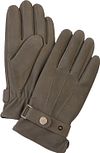 Profuomo Handschoenen Wol Groen Leer PPVG30004C-Z kopen | Suitable