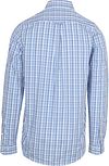 Steppin' Out Camicia Casual Quadri Blue Product / Achterkant
