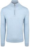Suitable Merino Half Zip Pullover Hellblau Product