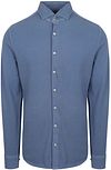 Suitable Piqué Shirt Jeans Blue order online | SH-GDPIQ-WS-25.01 denim | Suitable Liechtenstein