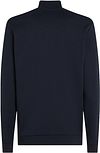 Tommy Hilfiger Halv zip sweater i Intechno Navy Product / Achterkant