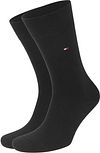 Tommy Hilfiger Klassisk 2-Pakke Sokker Svart 371111-200