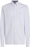 Tommy Hilfiger Oxford Skjorte Stribet Lyseblå MW0MW36238-0A8