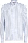 Tommy Hilfiger Skjorte i Lys Blåt Linned MW0MW38581-0A4