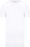 Slater pack de 2 T-Shirts extra largos con cuello redondo en blanco Product