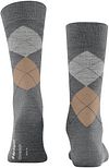 Burlington wełniane skarpety Edinburgh szare 3070 Product / Achterkant