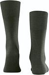 Falke Chaussette Airport Mix Laine 7155 Vert Foncé Product / Achterkant