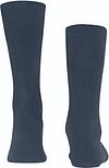Falke Airport Sok Wol Blend 6688 Donkerblauw Product / Achterkant