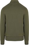 Fred Perry Half Zip Trui Donkergroen Z50 Product / Achterkant