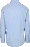 McGregor Hemd Cotton Linen Lichtblauw Product / Achterkant