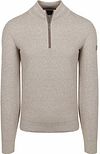 State Of Art Half Zip Pullover Melange Beige kaufen | Suitable