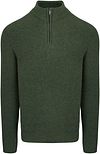 Steppin' Out Half Zip Pullover Lammwolle Olivgrün SM1204.0002-5103 kaufen | Suitable