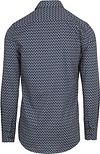 Camisa con estampado navy Suitable Product / Achterkant