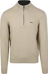 New Zealand Auckland Sweter Beżowy 24HN414-1116