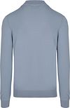 Sweter Suitable Race half zip w kolorze Steel Blue Product / Achterkant