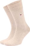 Tommy Hilfiger Classic 2-Pack Sokken Beige 371111-369 kopen | Suitable