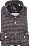Blue Industry Chemise Impression Marron commander en ligne | 4223.42-Brown | Suitable Luxembourg