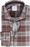 Blue Industry Overhemd Jersey Ruit Bruin 2414.22 Brown kopen | Suitable