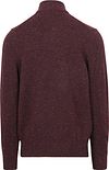 Melanżowy sweter State of Art z kołnierzem typu mocker w kolorze bordowym Product / Achterkant