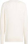 Pullover a trecce Tommy Hilfiger Off White Product / Achterkant