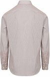 Steppin' Out Shirt Stripe Brown Product / Achterkant