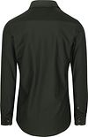 Suitable Herringbone Shirt Dark Green Product / Achterkant