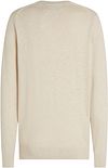 Sweter Tommy Hilfiger z bawełny i kaszmiru w kolorze ecru Product / Achterkant