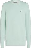 Tommy Hilfiger Strukturstrik Mintgrøn Trøje MW0MW36347-MRE