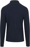 Lacoste Långärmad Pikétröja Marinblå Product / Achterkant