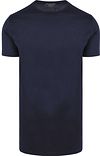 Slater 2-pack Basic T-Shirt Extra Długi z okrągłym dekoltem Navy Product / Achterkant