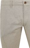 Suitable chinos Pico z lnu w kolorze beżowym Product / Detail