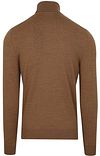Suitable dolcevita in merino cammello Product / Achterkant