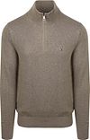 Tommy Hilfiger Half Zip Pullover Taupe order online | MW0MW28049-HI3 | Suitable Lithuania