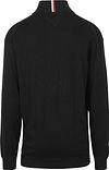 Tommy Hilfiger Big & Tall Half Zip Pullover Schwarz Product / Achterkant