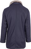 Abrigo Hirsch Coat de Suitable en mezcla de lana, azul marino Product / Achterkant