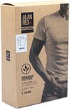 Alan Red Vancouver Organic T-Shirt con scollo a V Bianco 2-Pack Product / Detail