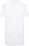 Alan Red Vermont T-Shirt extra lungo Bianco (2Pack) Product / Achterkant