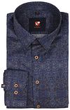 Suitable Koszula Niebieski 254-6 HBD Pointu Navy 