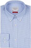 Steppin' Out Overhemd Extra Lange Mouw Ruit Lichtblauw SM6007.0006-2001 kopen | Suitable