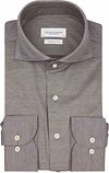 Profuomo Japanese Knitted Hemd Melange Braun kaufen | Suitable